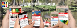 Holen Sie sich die SCHERMBECK-APP auf Ihr Smartphone!