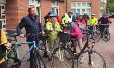 Radfahren mit dem Schermbecker Bürgermeister – eine besondere Führung